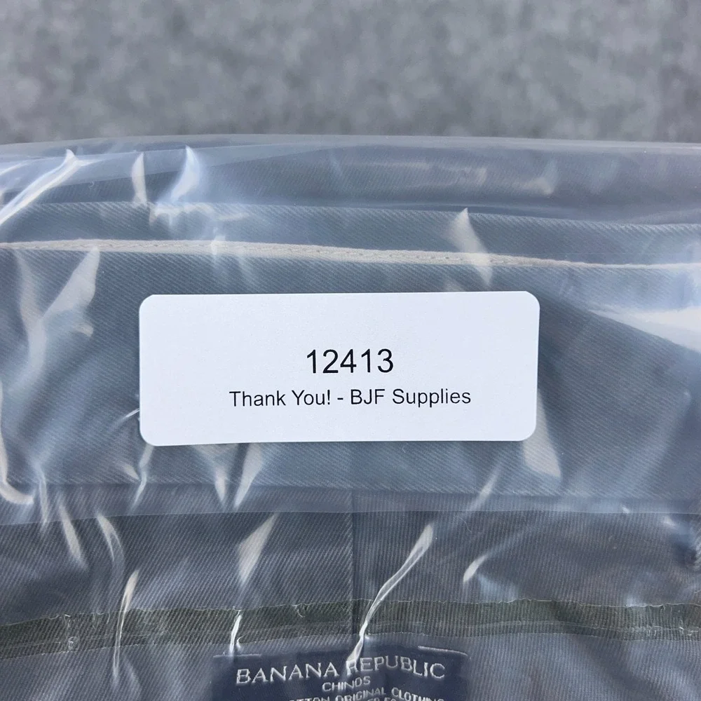 Banana Republic Pants Mens 32x32 Gray Slim Fit Aiden Chino 100% Cotton Slacks‎
